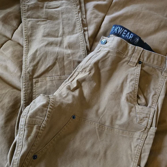 Dovetail Womens Canvas Tan Pants - Picture 2 of 11